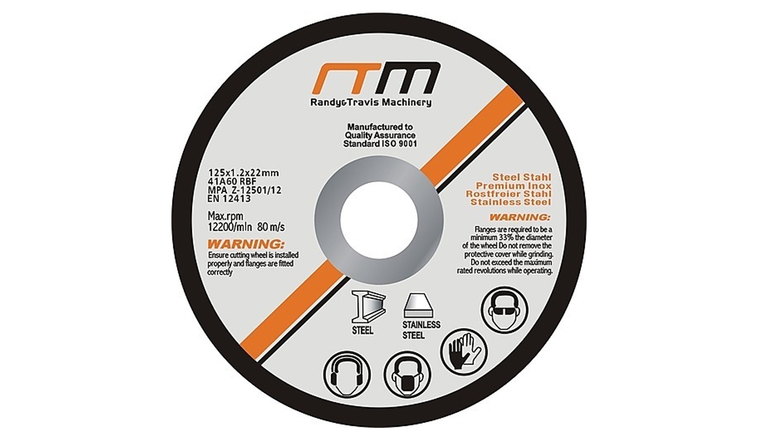 Serrano 125mm 5-inch Cutting Disc Wheel 