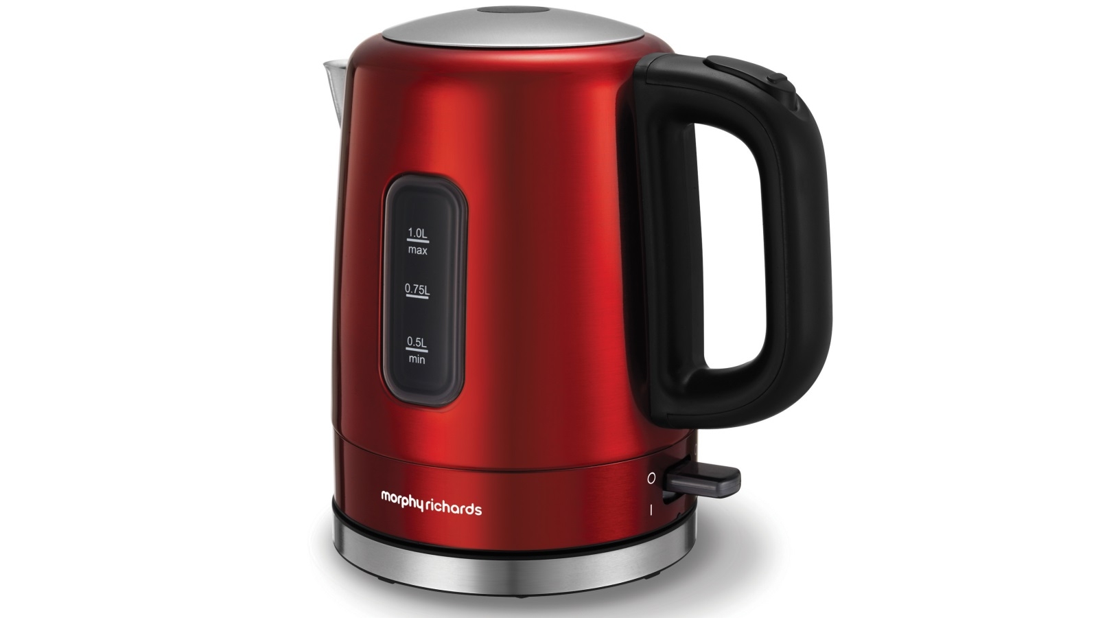 morphy richards red kettle