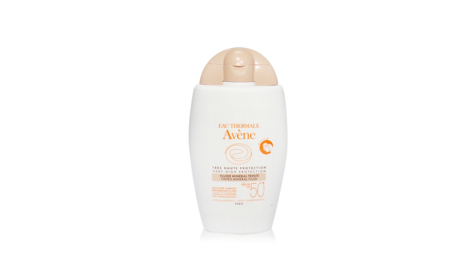 avene very high protection tinted mineral fluid spf50