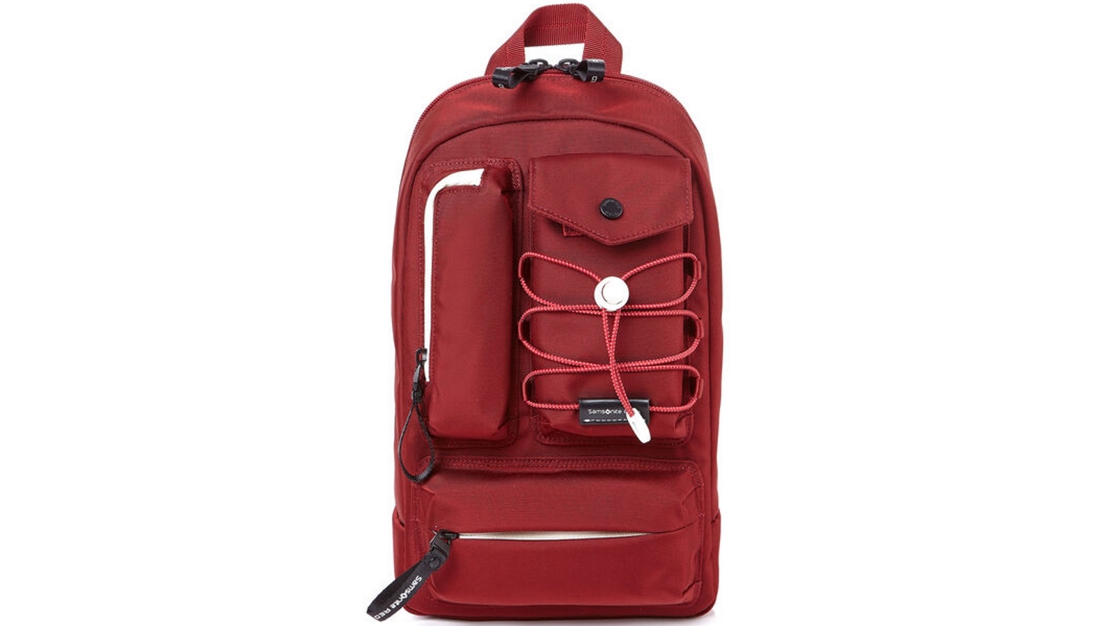 samsonite red sling bag