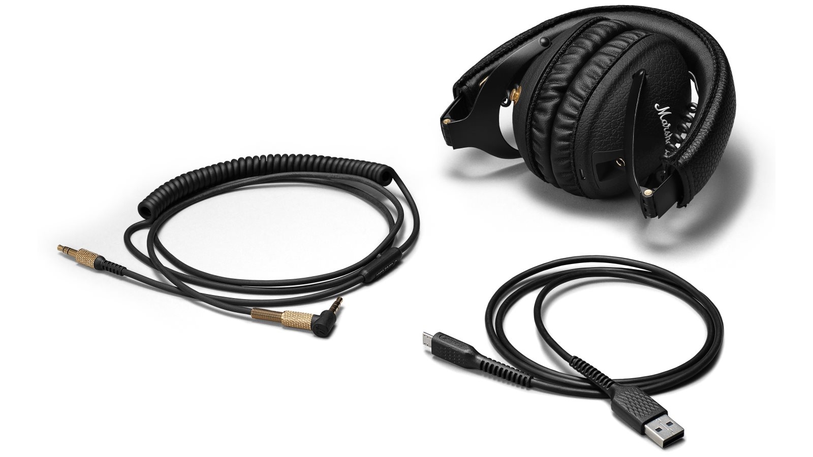 Buy Marshall Monitor Wireless Over-Ear Headphones - Black | Harvey Norman AU