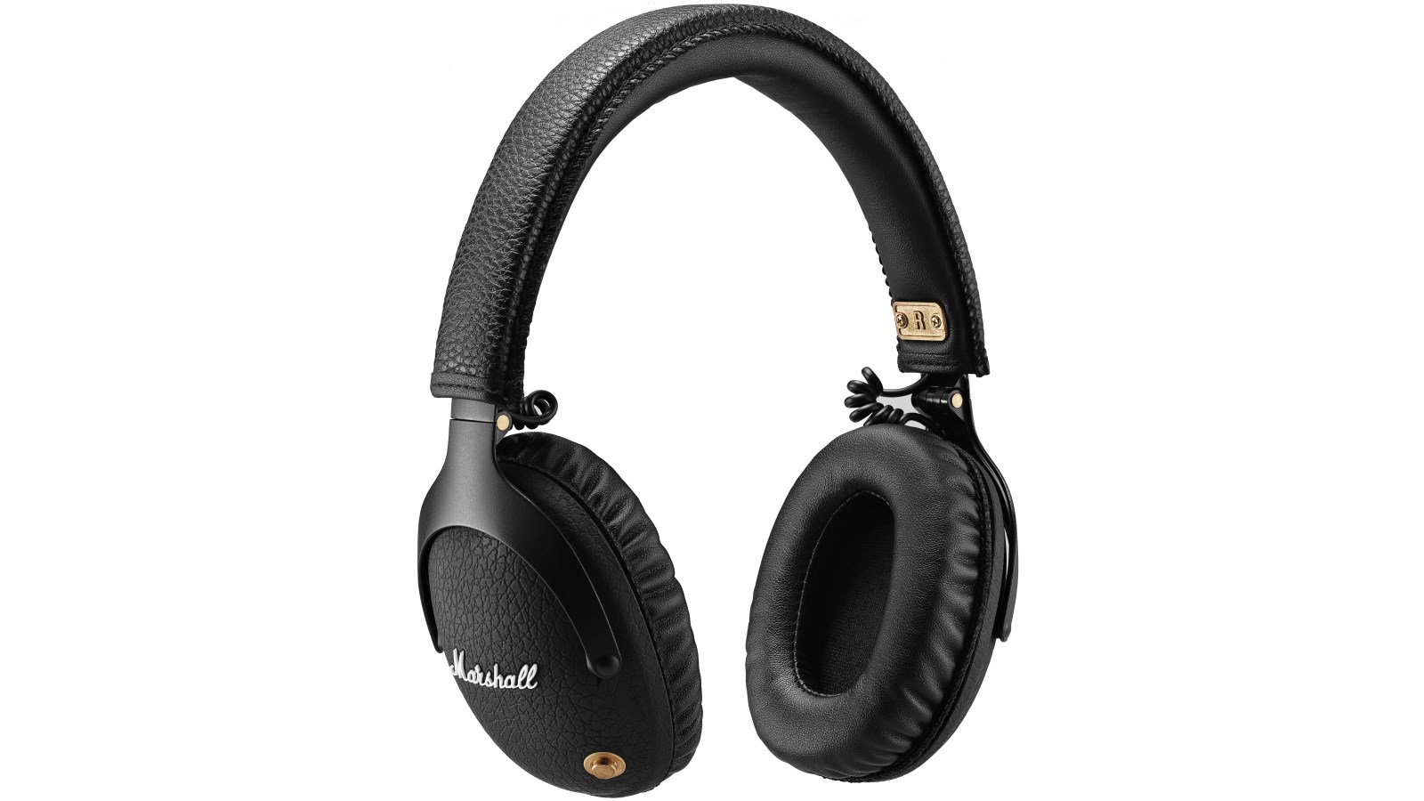 Buy Marshall Monitor Wireless Over-Ear Headphones - Black | Harvey Norman AU