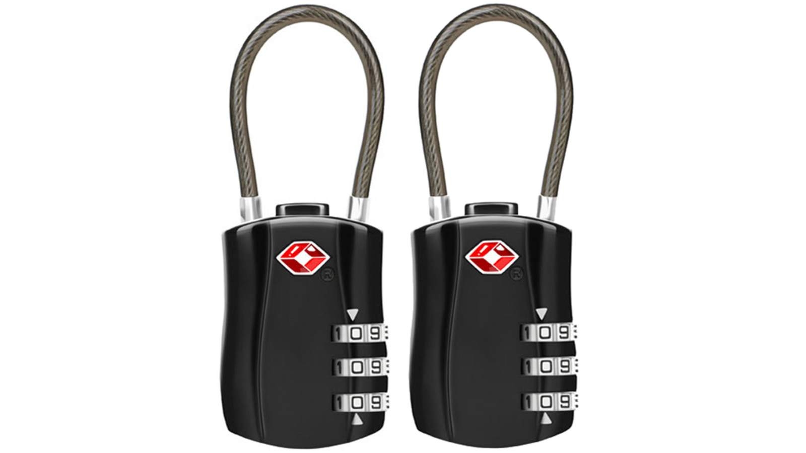 cable luggage lock