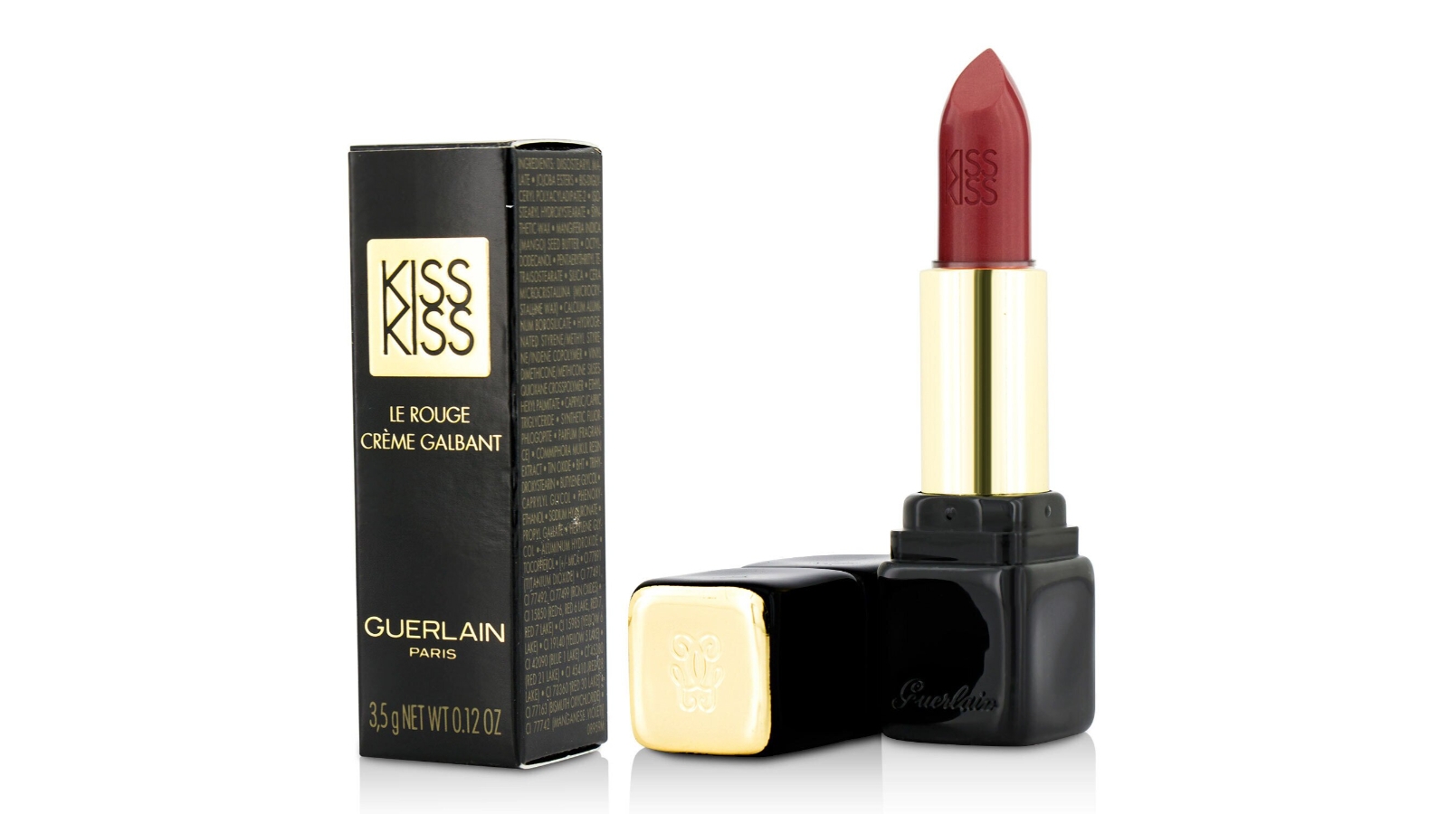 guerlain kiss kiss lipstick red insolence