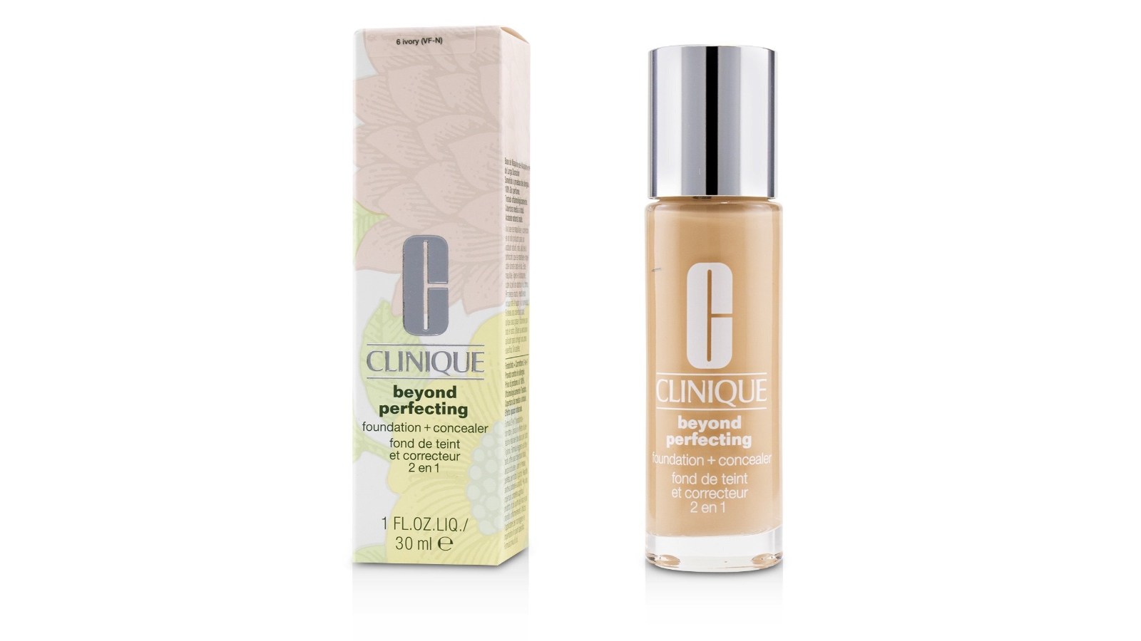 Buy Clinique Perfecting Foundation and Concealer - # 06 Ivory (VF-N) - 30ml/1oz | Harvey Norman AU