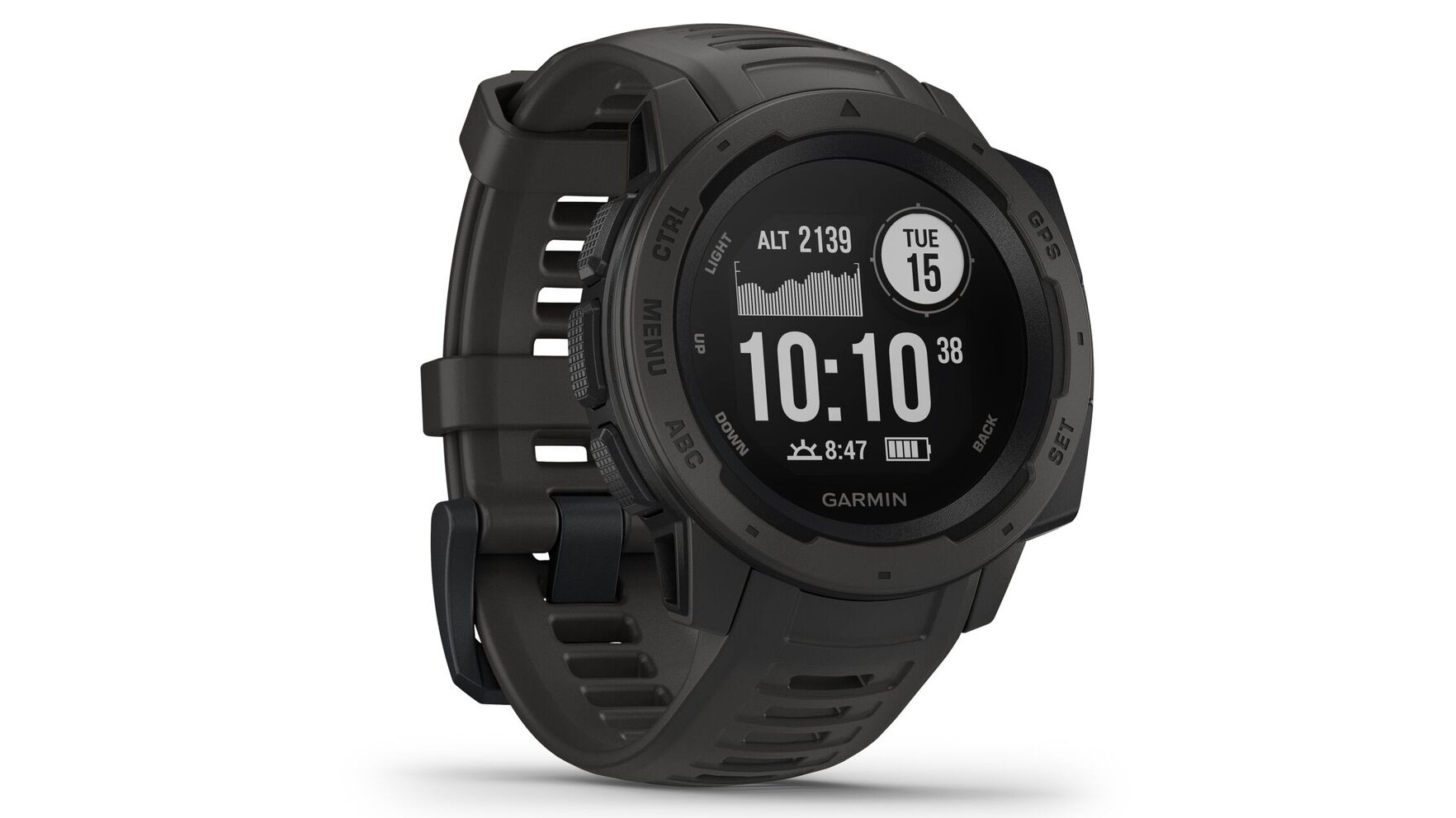 garmin instinct graphite gps watch