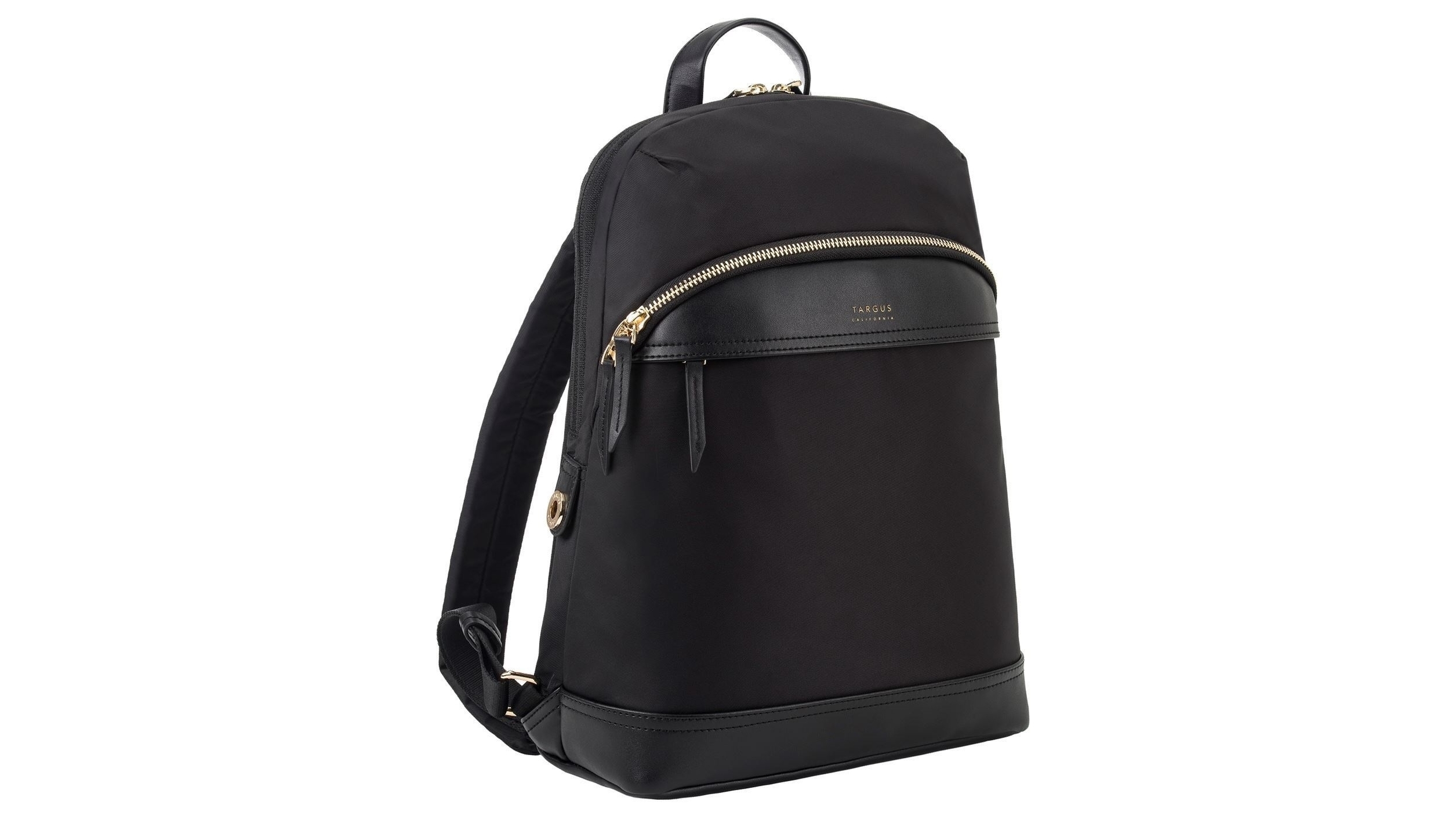 black mini backpack