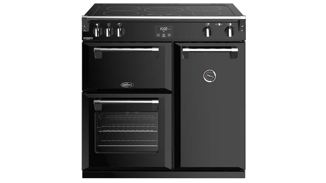 belling 900mm richmond deluxe induction range cooker