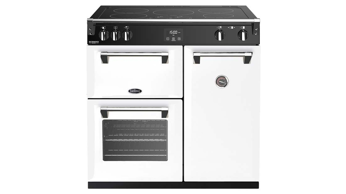 belling induction freestanding oven