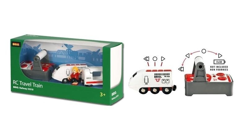 brio remote control travel train