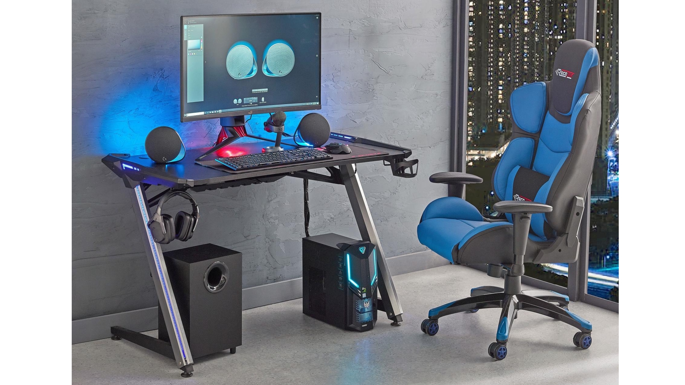 gaming desk and chair bundle cheap