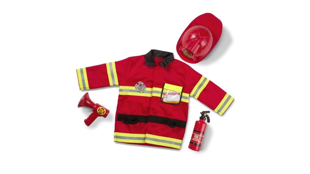 fire chief role play costume set