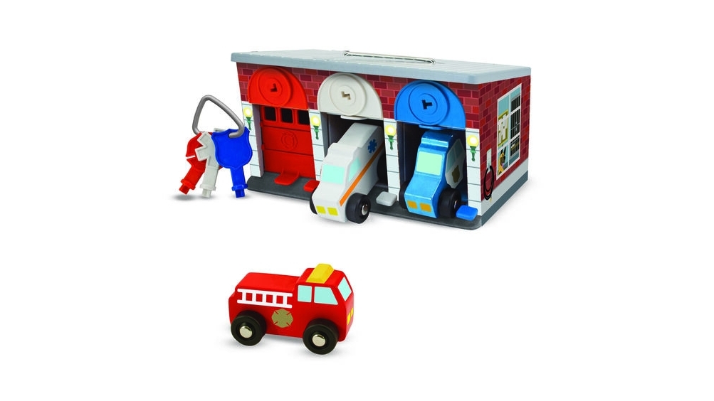 melissa and doug lock and roll garage