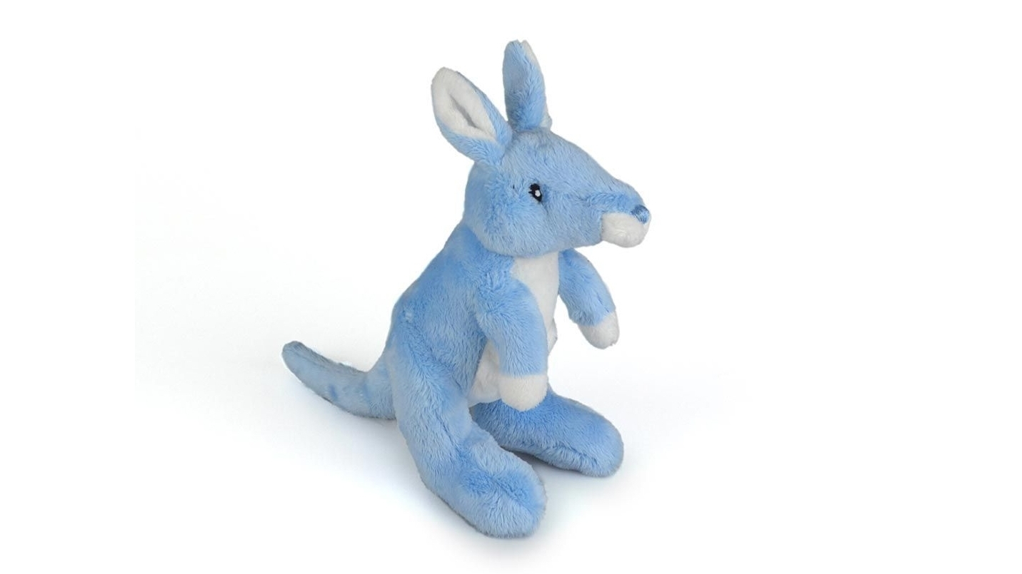 blue kangaroo plush toy