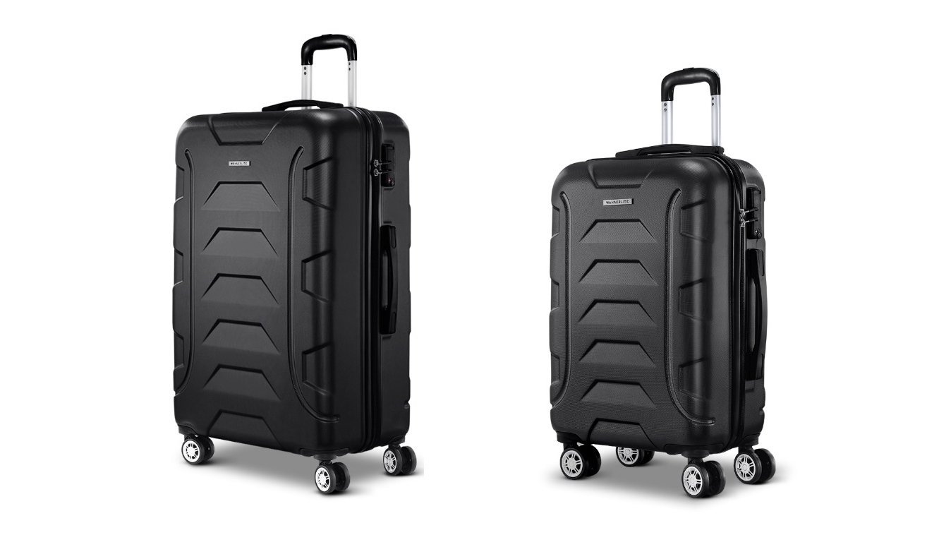Buy Wanderlite Travel Luggage - Black 