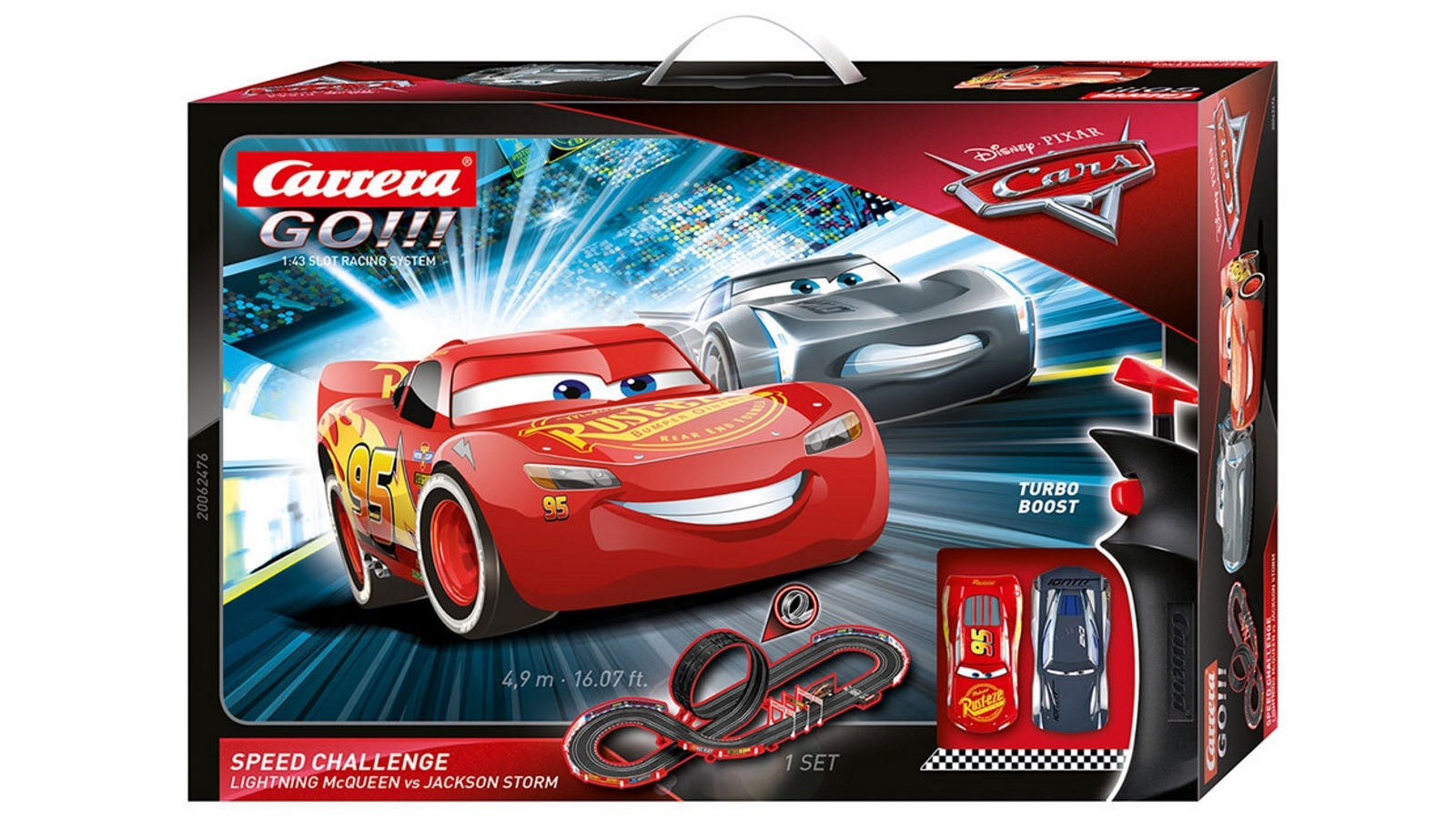 Buy Carrera Go Disney Pixar Cars - Speed Challenge | Harvey Norman AU