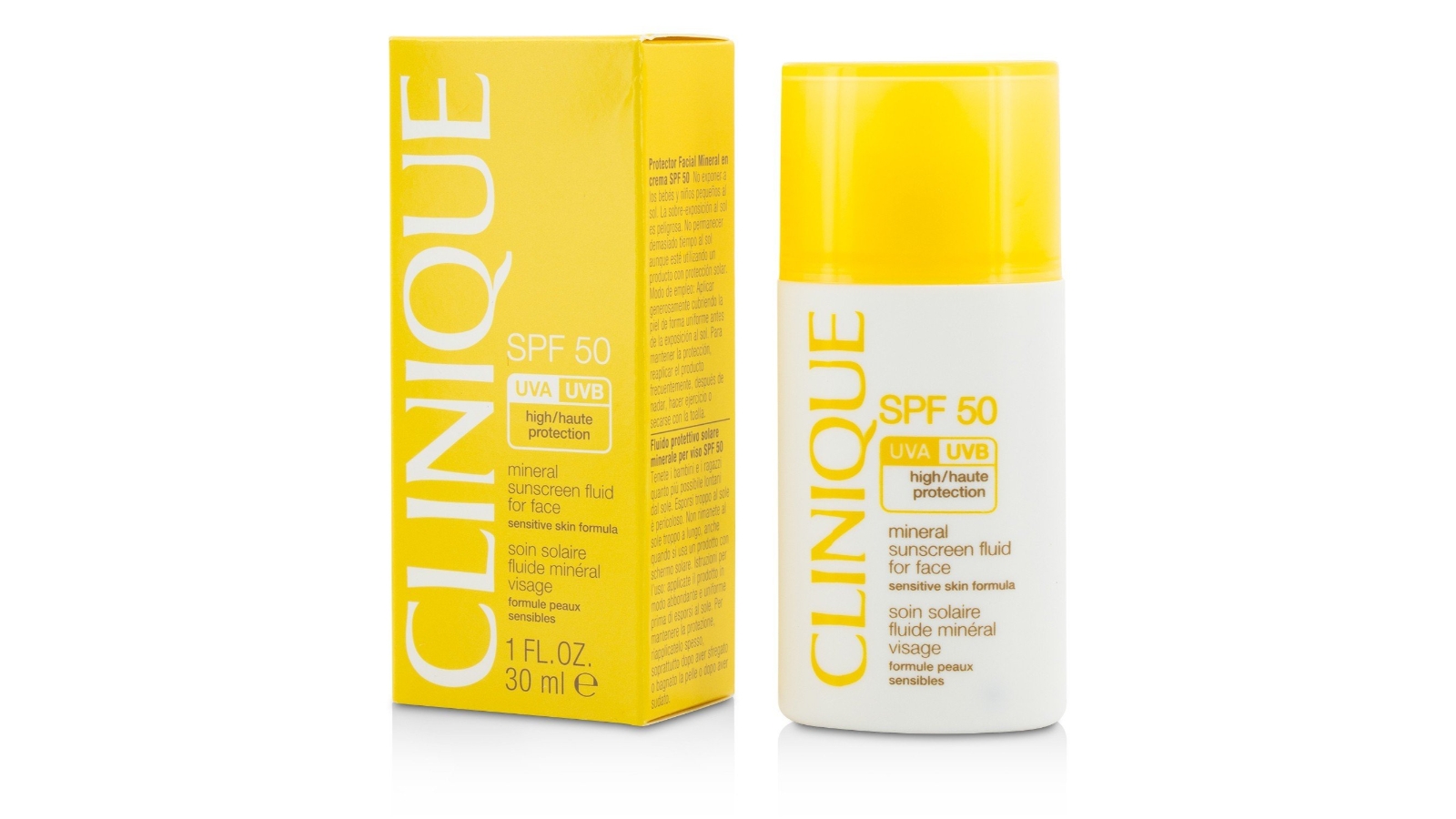 spf 50 mineral fluid for face