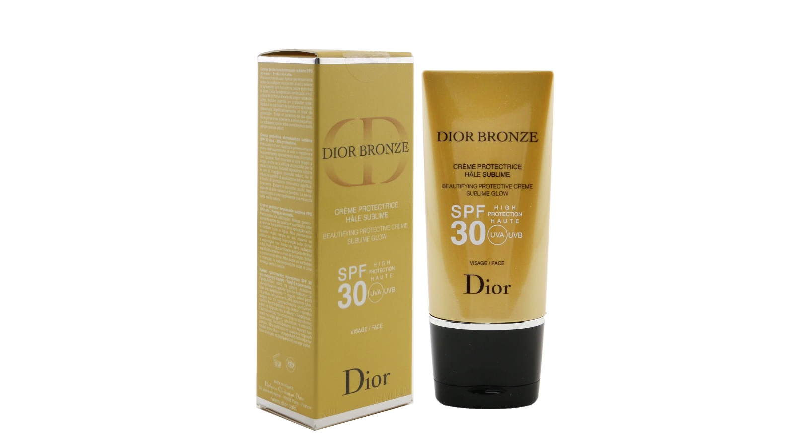 dior bronze beautifying protective creme sublime glow