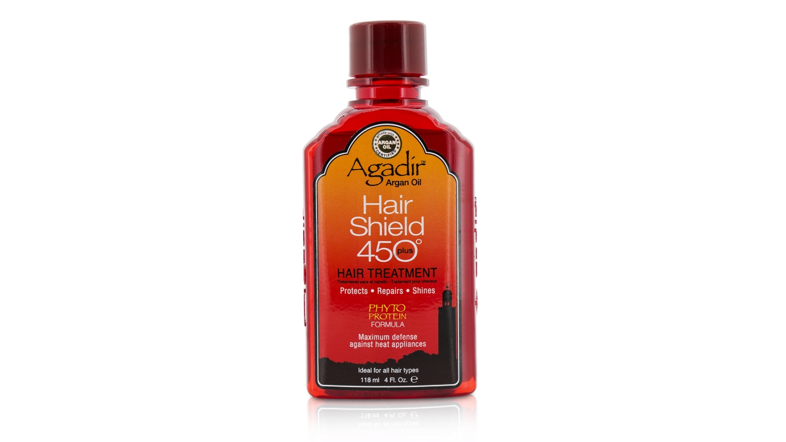 Buy Agadir Argan Oil Hair Shield 450 Plus Hair Treatment (All Hair Types)  -118ml/4oz | Harvey Norman AU