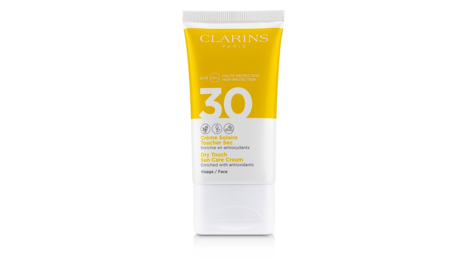 clarins dry touch sun care face cream spf30 50 ml