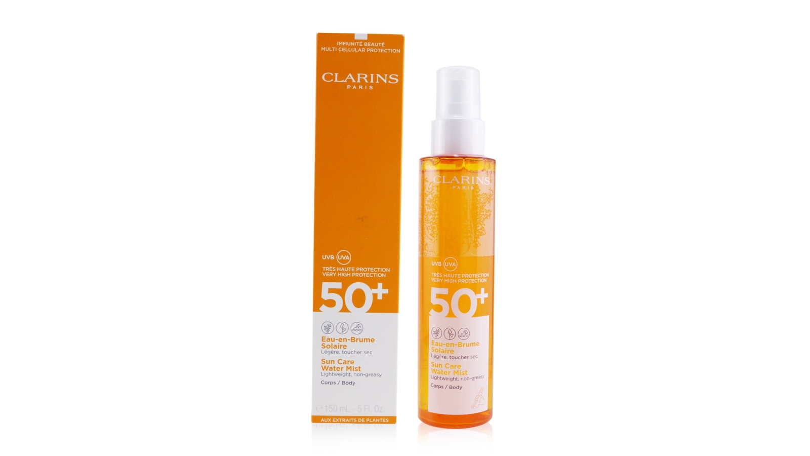 clarins sun care water mist spf 50