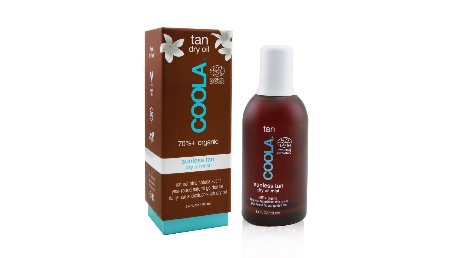 coola tan dry oil