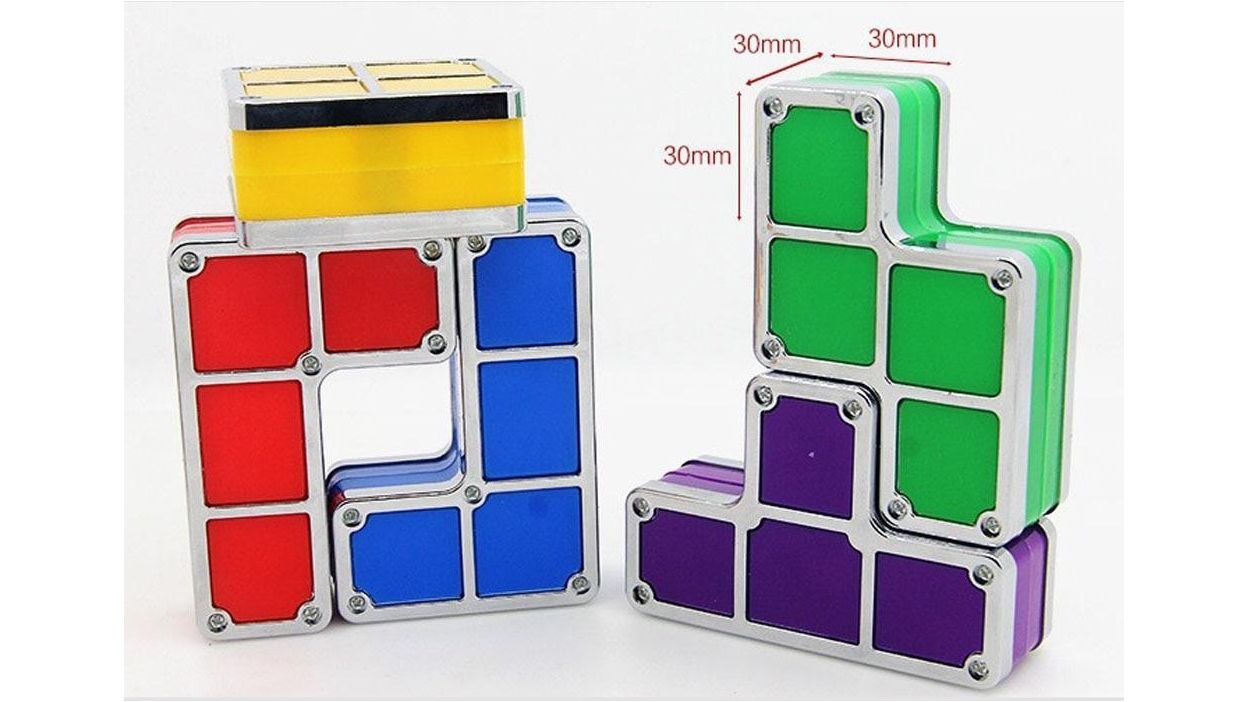 Buy Tetris Puzzle Light Stackable LED Block Lamp Night Light - 1 Set |  Harvey Norman AU