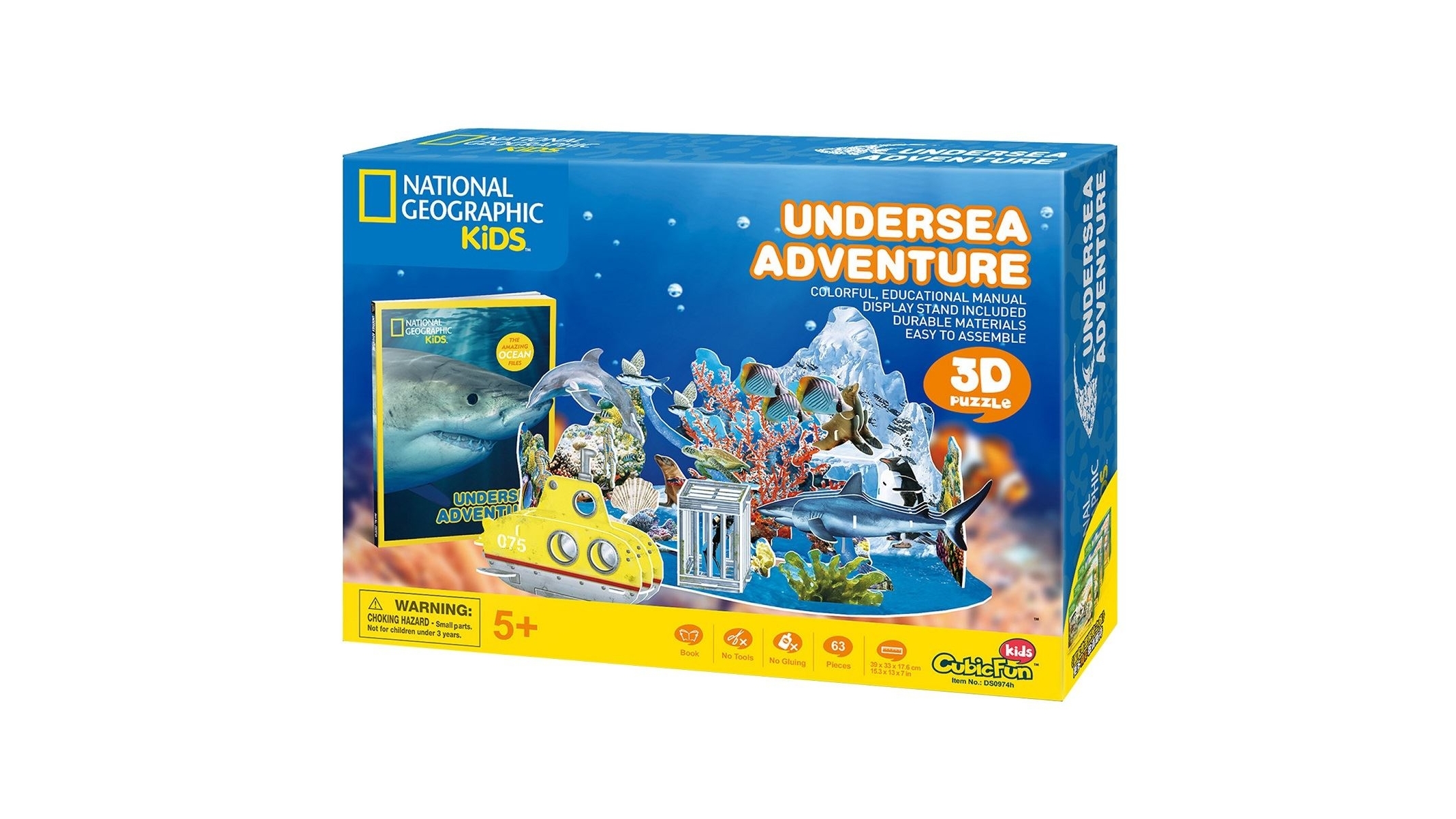 national geographic kids 3d puzzle