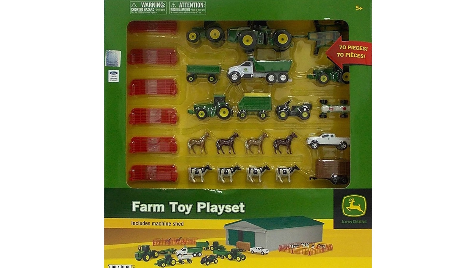 john deere 70 piece farm value set