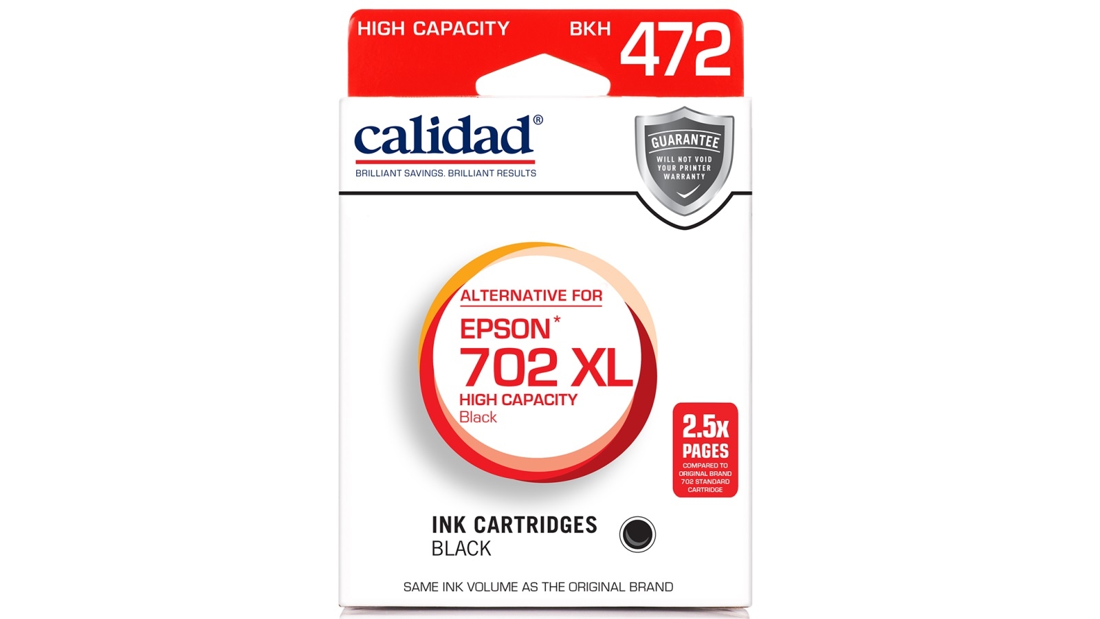 Buy Calidad Epson 702 XL Black Ink 