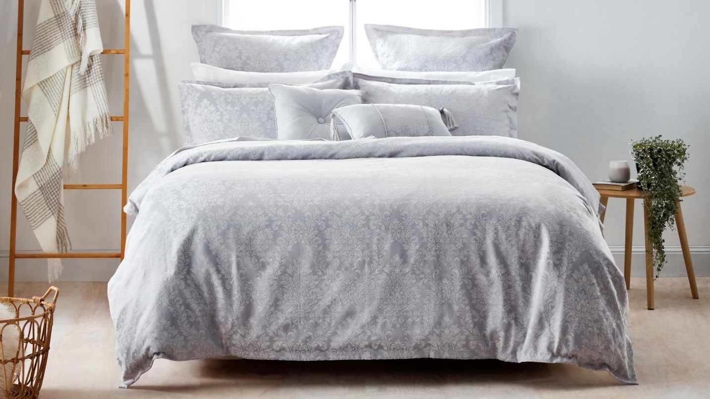 Buy Paris Silver Quilt Cover Set Harvey Norman Au