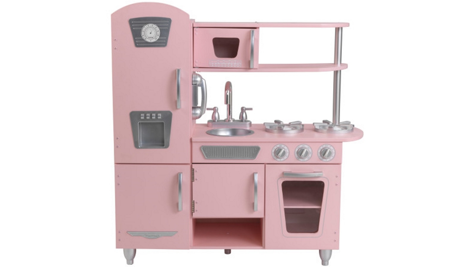 kidkraft pink play kitchen