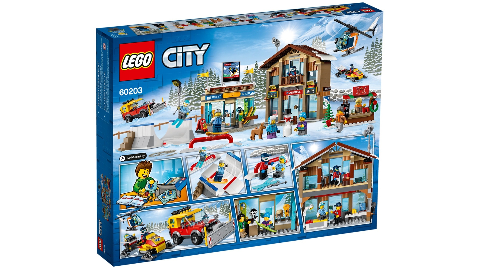 lego ski village