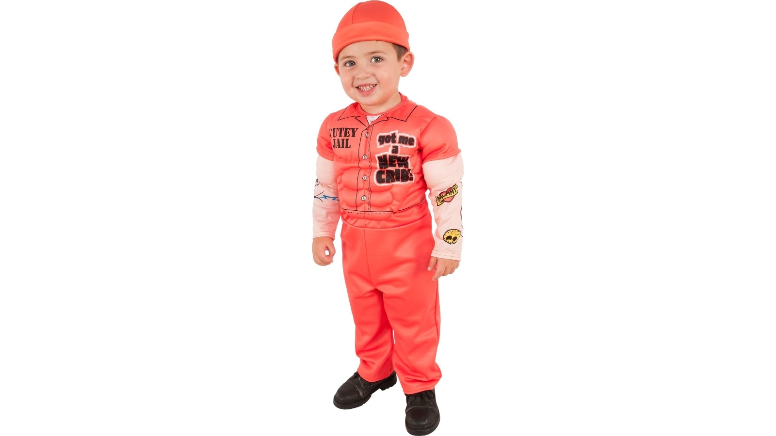 Buy Muscle Man Prisoner Deluxe Costume - Size Extra Small | Harvey Norman AU