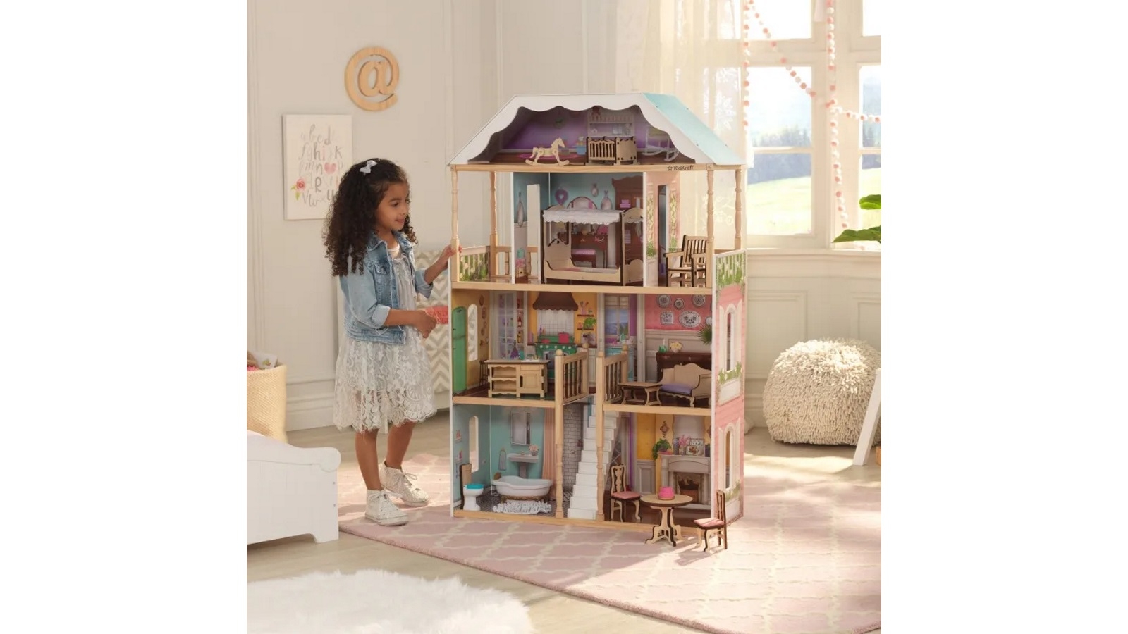 kidkraft 65956 charlotte dollhouse