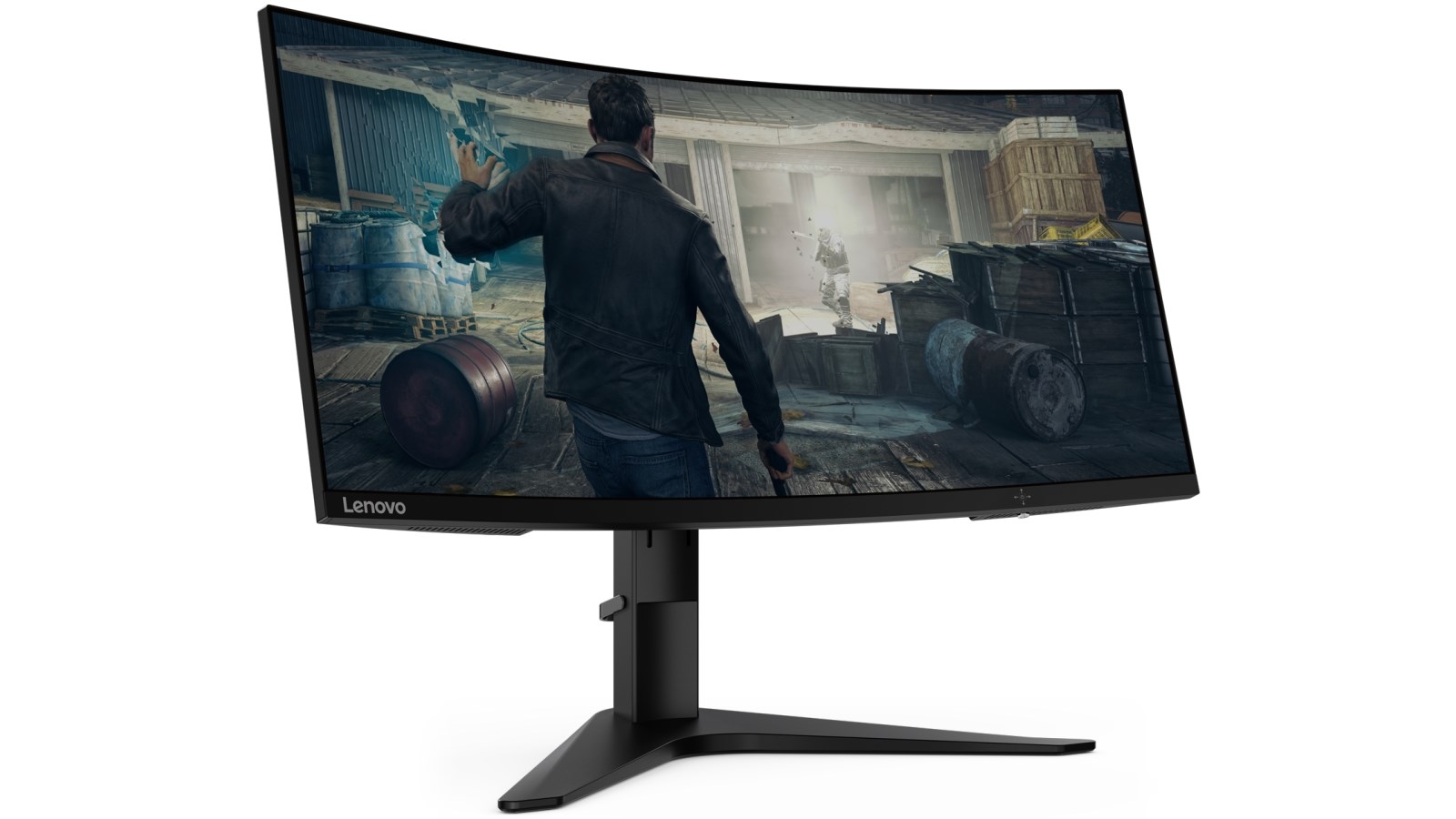 Buy Lenovo 34 Inch G34w 10 Wqhd Curved Gaming Monitor Harvey Norman Au