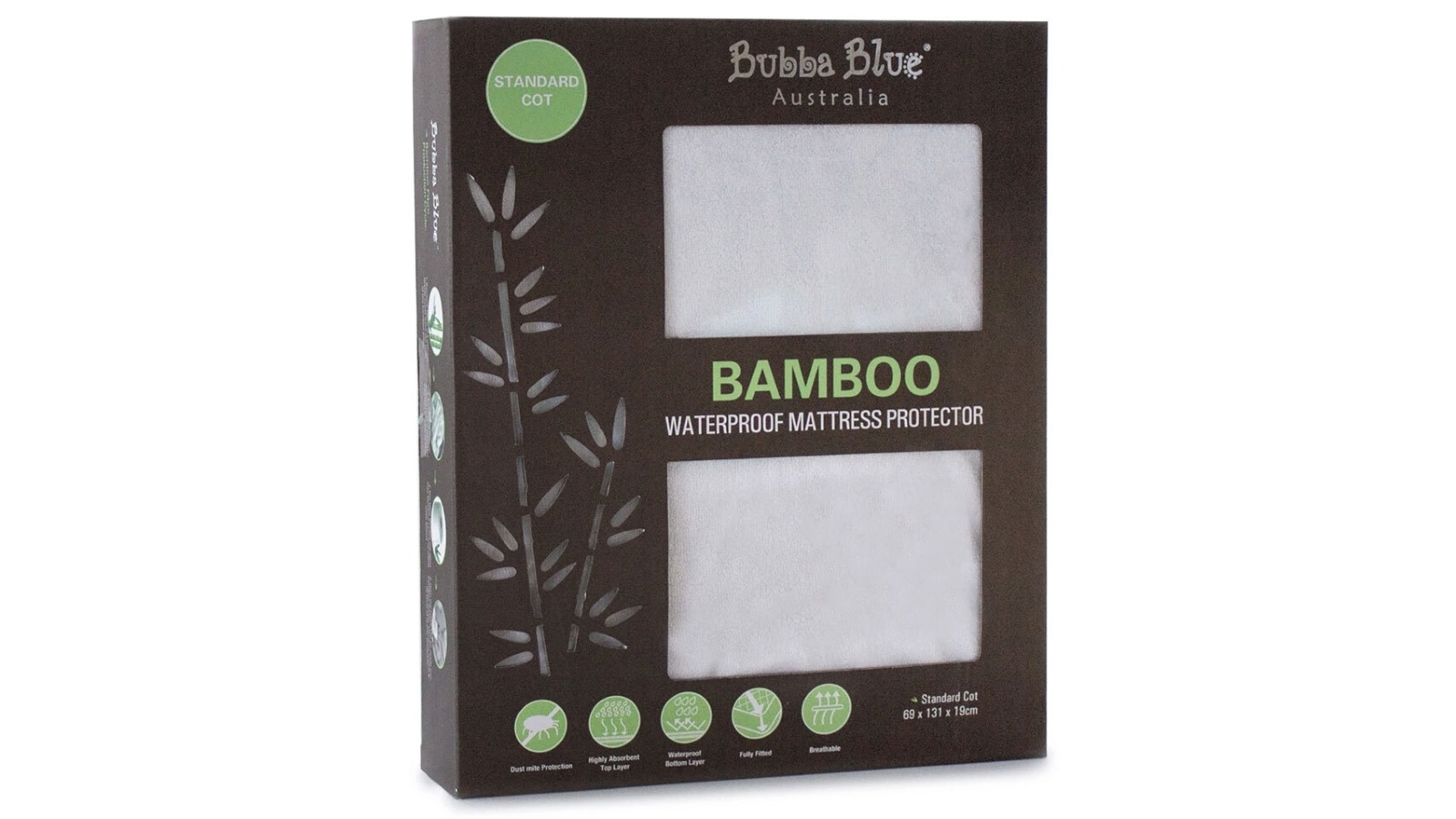 bubba blue cot mattress protector