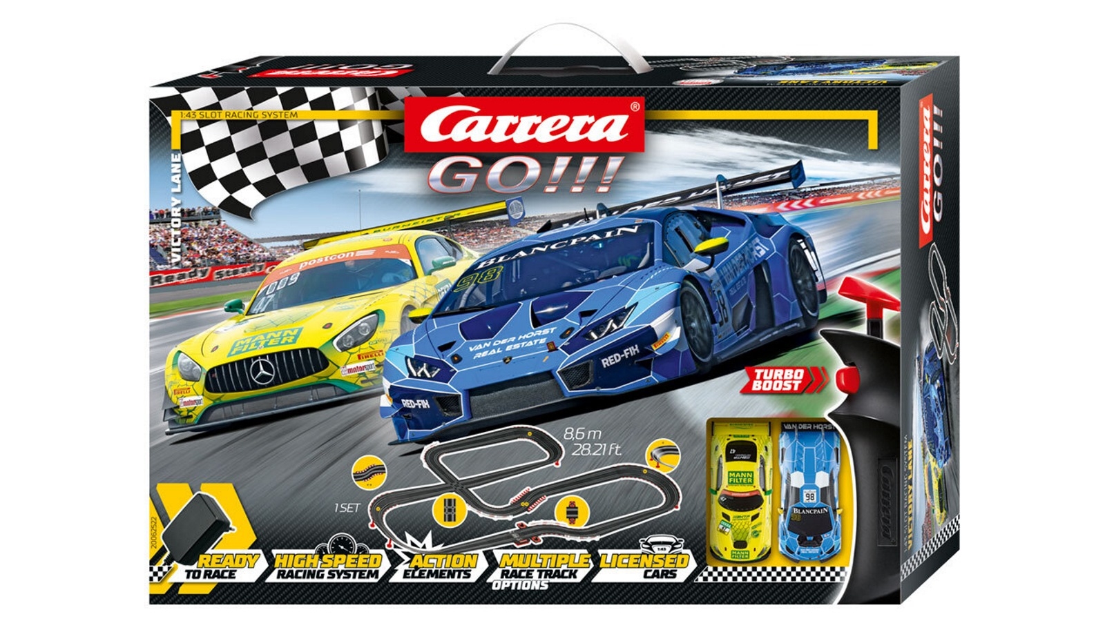 Buy Carrera Go! Victory Lane 1:43 Slot Racing System | Harvey Norman AU
