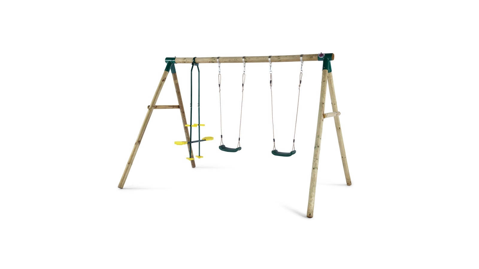 plum single swing set