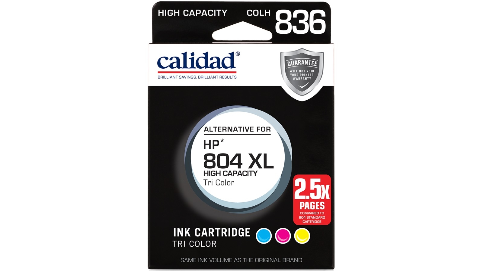 Buy Calidad HP 804 XL Tri-Colour Ink 
