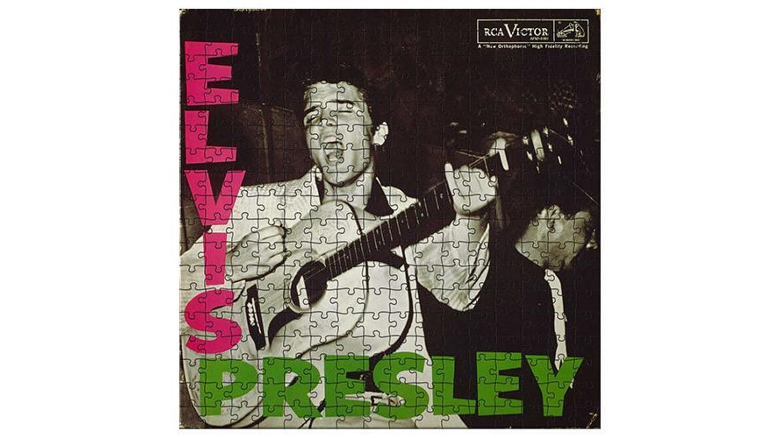 Jigsaw puzzle Entertainment Music Elvis Presley Album Covers 1000 piece NEW 