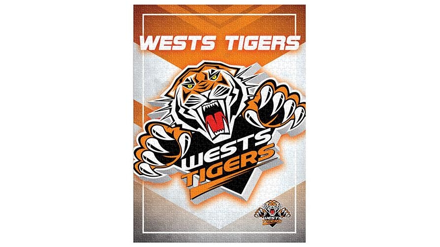 Wests Tigers NRL Team Logo Pint Beer Glass & Cooler 2 Piece Set! 