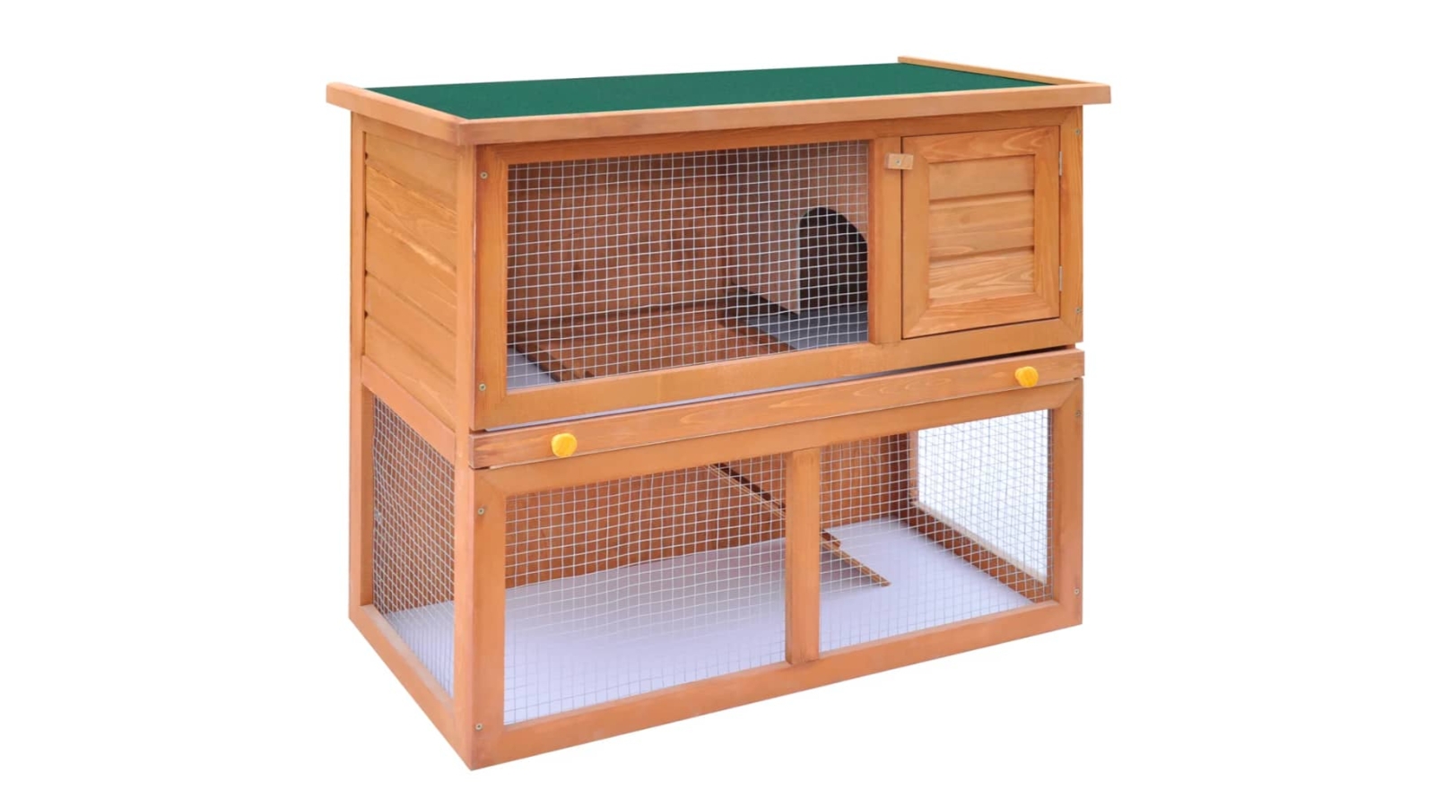Buy NNEVL Outdoor Rabbit Hutch Small Animal House Pet Cage 1 Door Wood |  Harvey Norman AU