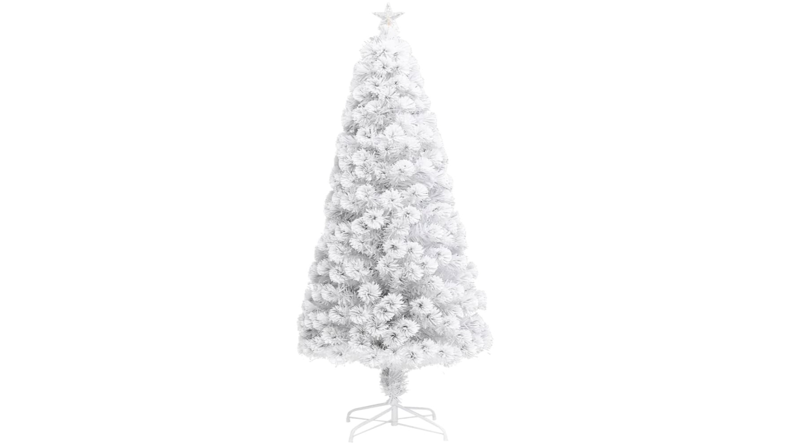 cheap white christmas tree with lights