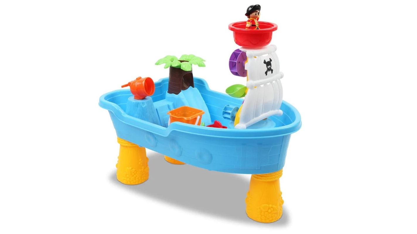 pirate ship water play table