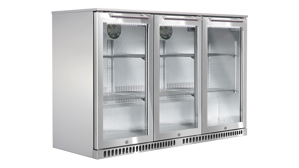 airflo 210l double door bar cooler