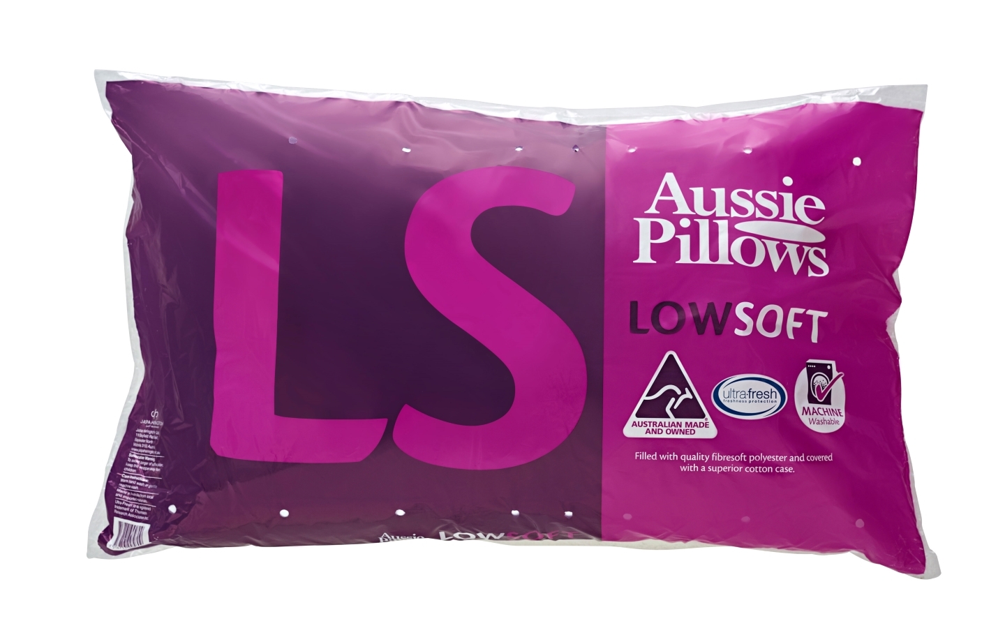 low soft pillow
