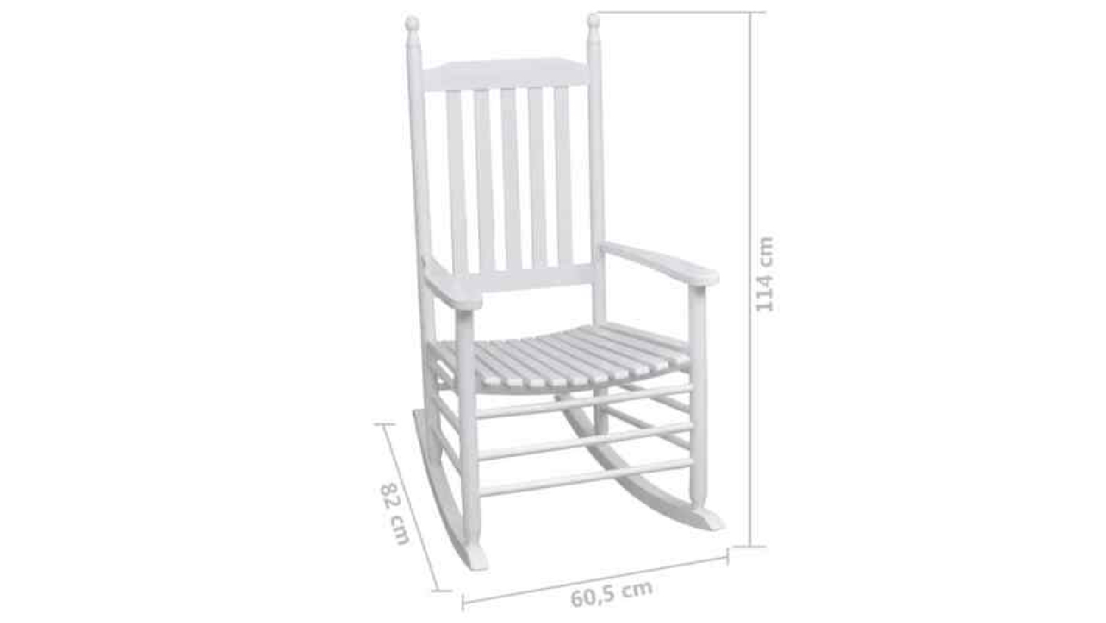 adult wooden rocker