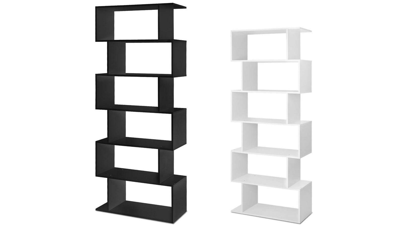6 Tier Display Stand Storage Shelf, Display Shelving Units