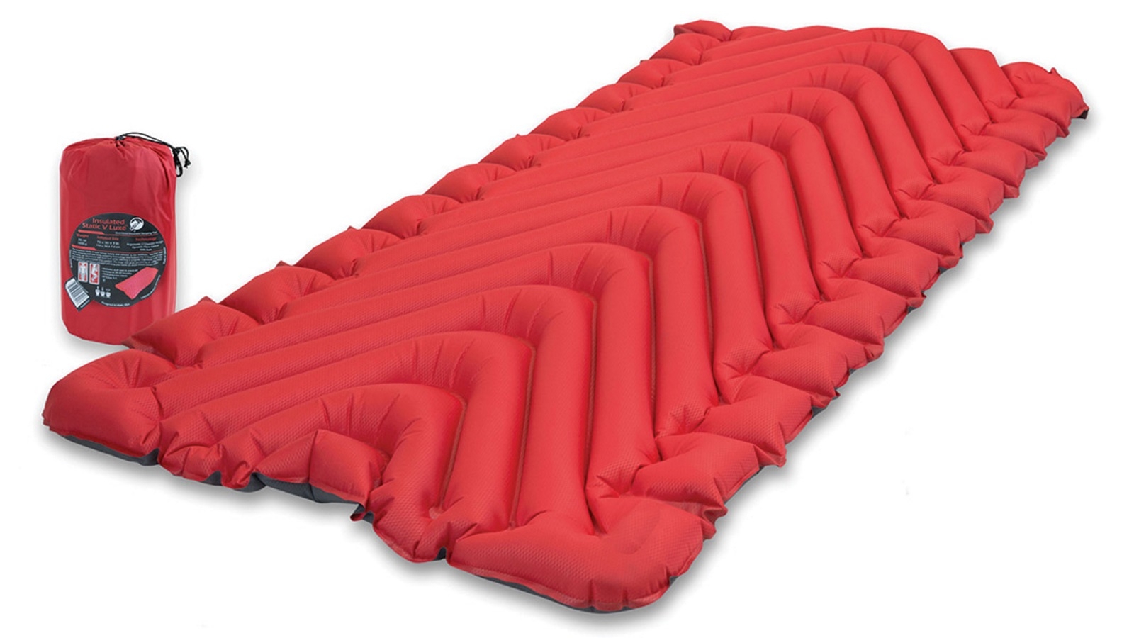 Buy Klymit Insulated Static V Luxe Sleeping Pad Red Harvey Norman Au